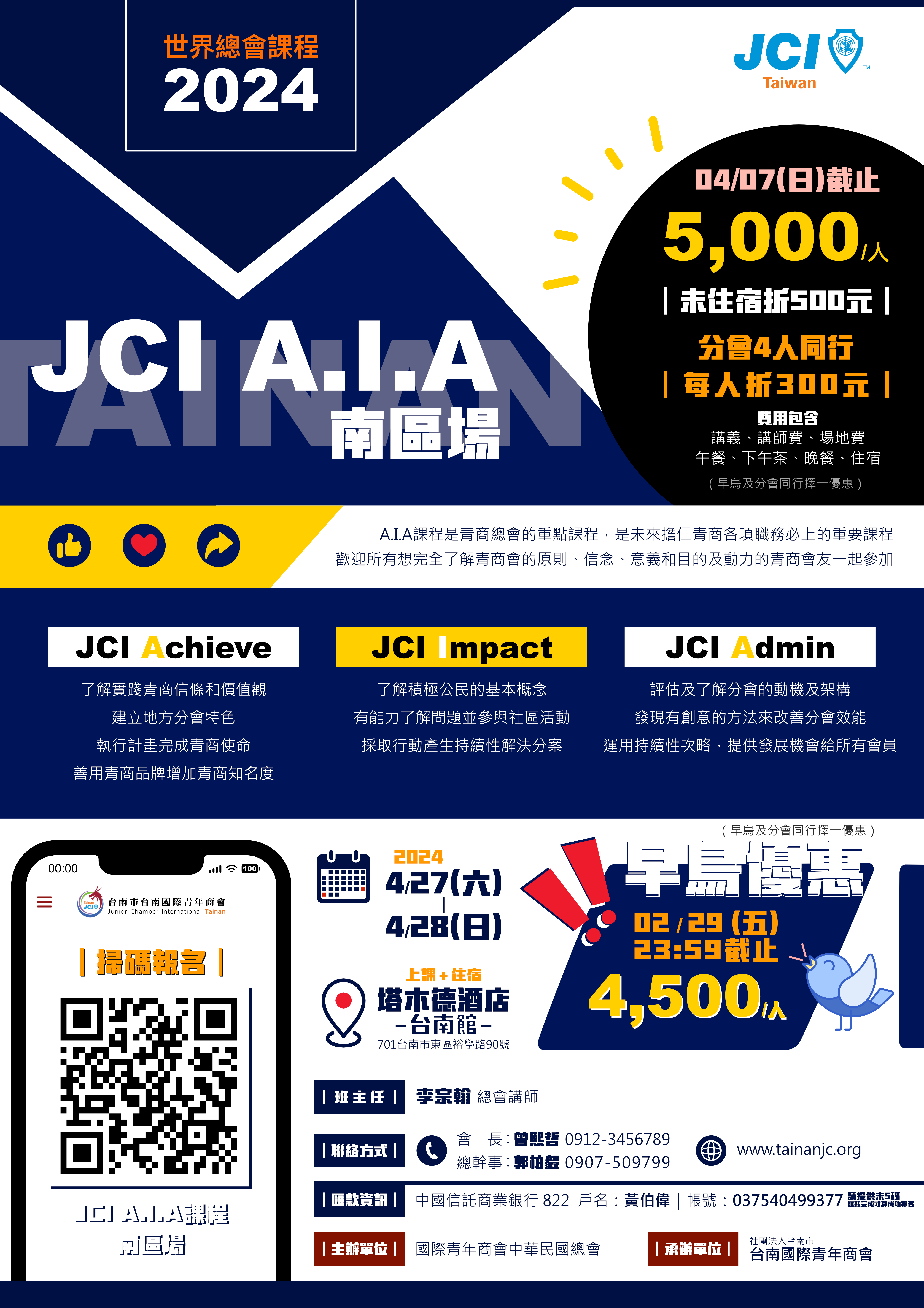 2024 JCI A.I.A 課程南區場