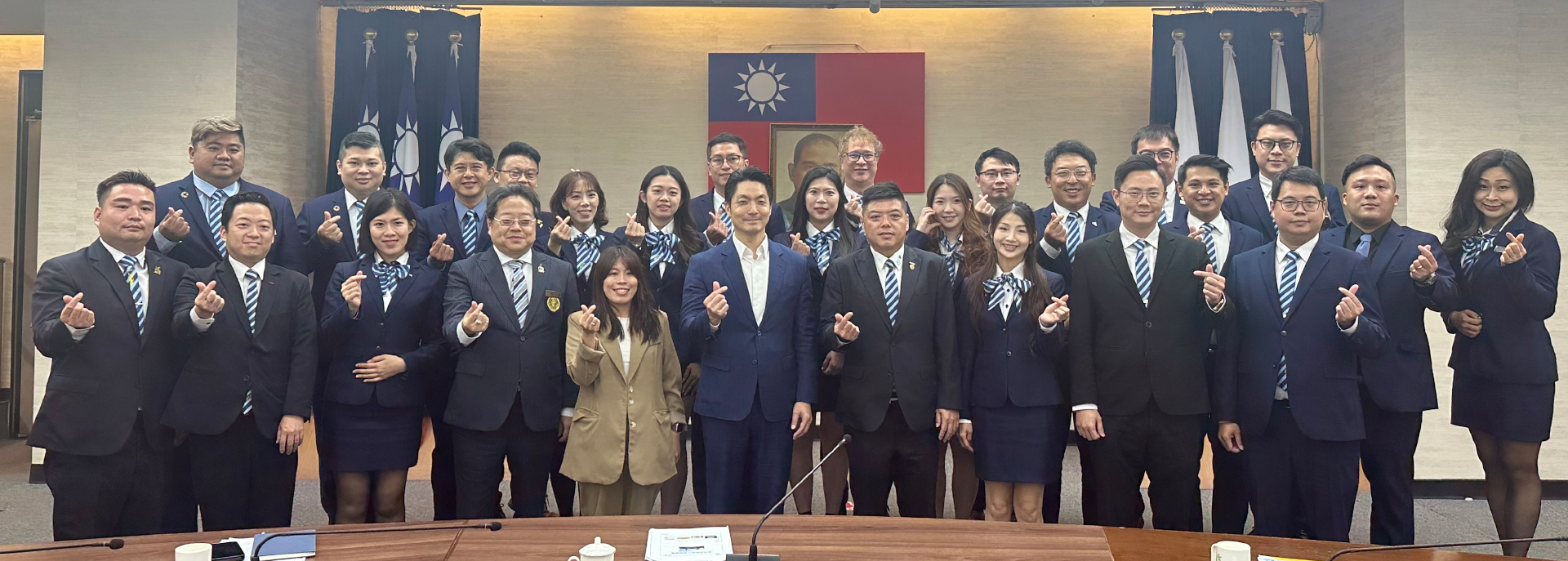 臺北市政府接見